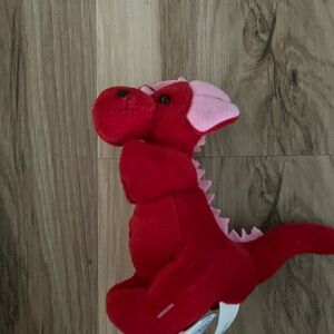 Wishpets FIRE 2009 Mini Red Dragon Plush Stuffed Animal #2056 Toy Rare NEW